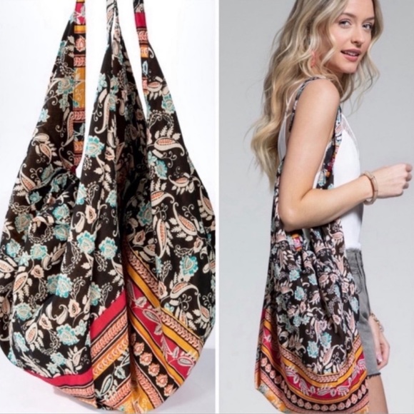 B121G🖤❤️Ruggine customer fave black + red+ multi zip closure hobo bag! Bohobest - Picture 11 of 14